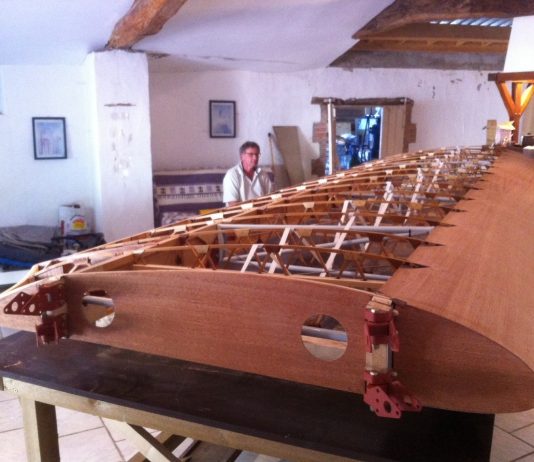 L’aile “parasol” du Fairchild