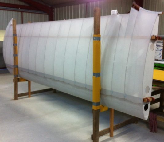 Entoilage d’une aile