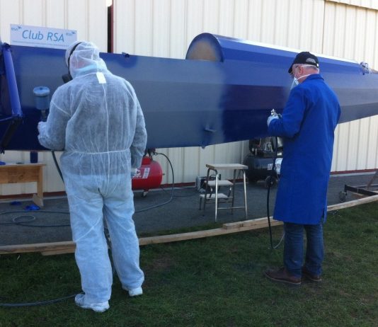 La peinture de l’ensemble