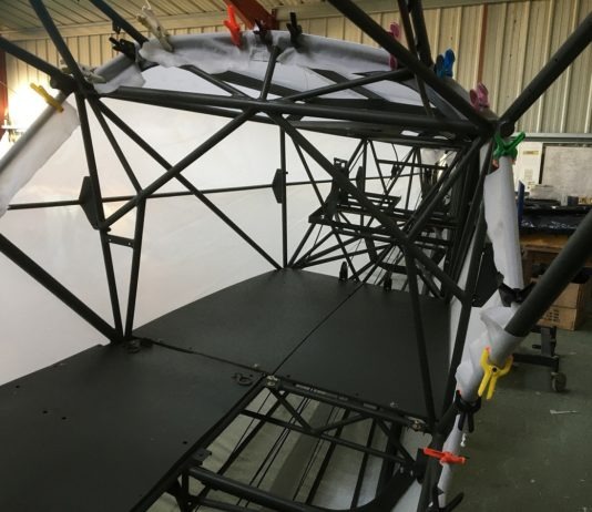 Entoilage du fuselage