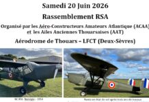 20 juin 2026 : rassemblement ACAA à Thouars
