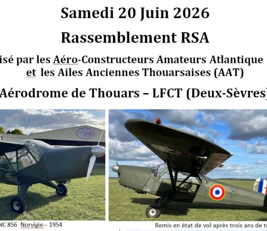 20 juin 2026 : rassemblement ACAA à Thouars